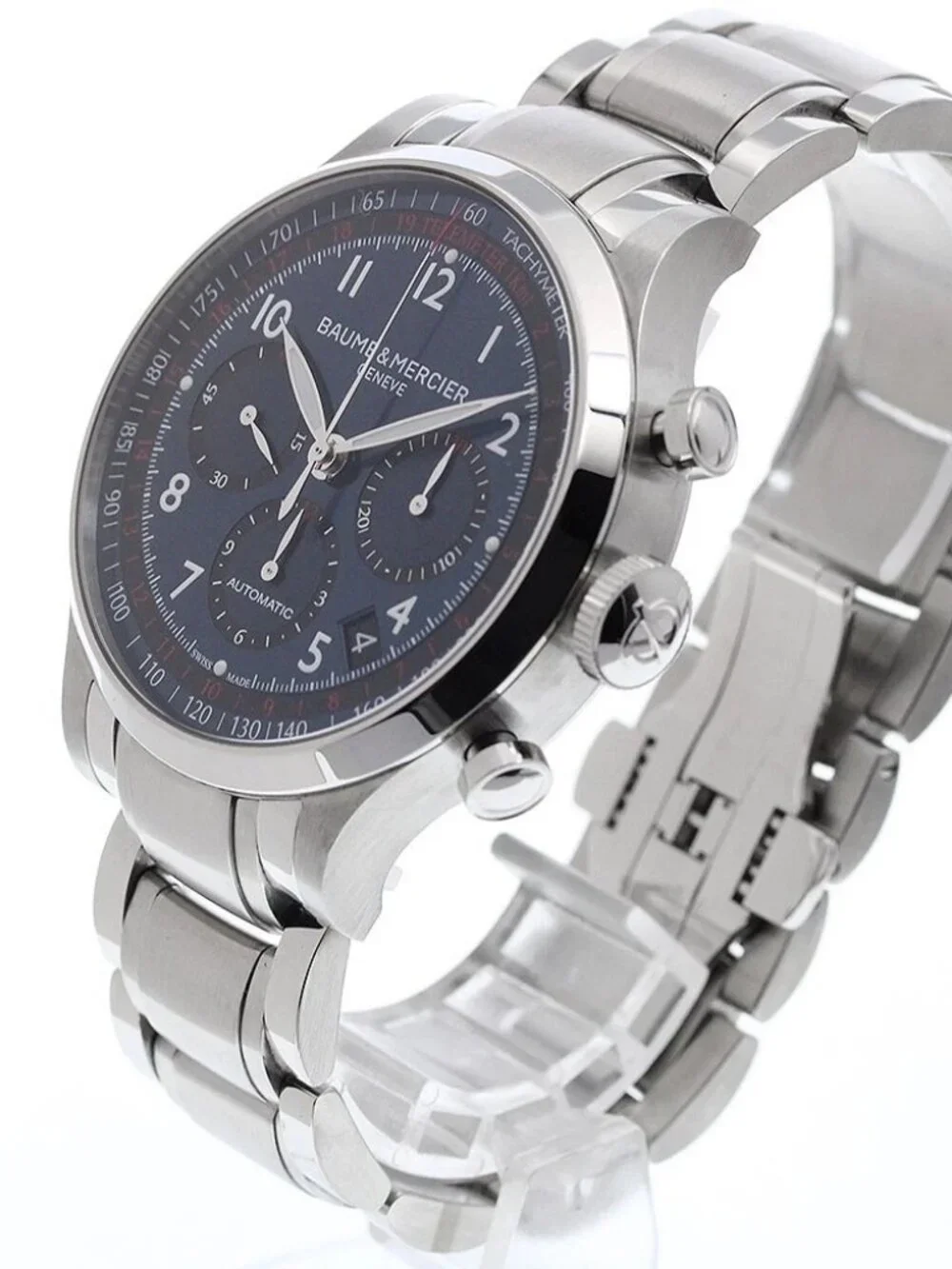 Baume & Mercier Cape Land M0A10066 Chronograph blue Dial Automatic Men's_973467